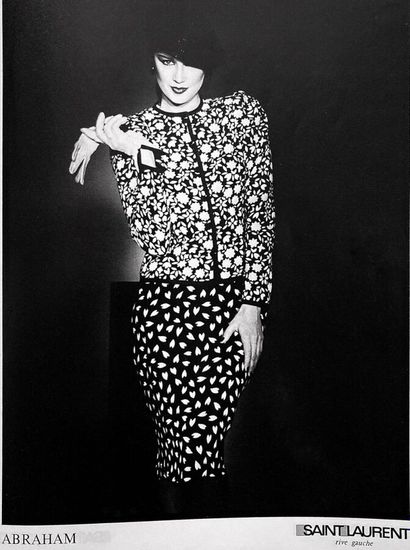 SAINT LAURENT Rive Gauche - Veste d'été en...