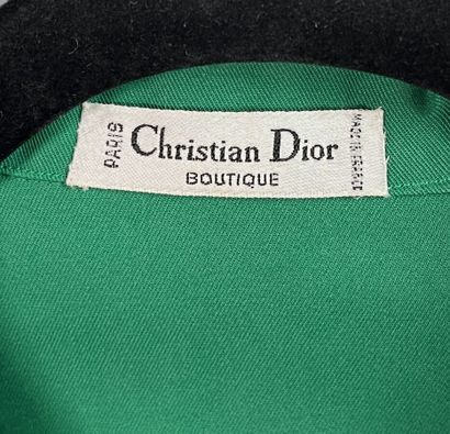 CHRISTIAN DIOR Boutique Robe de jour en coton...