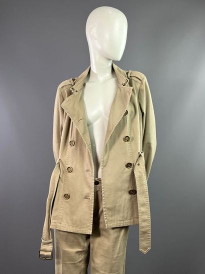 BURBERRY BRIT Ensemble trench pantalon en...