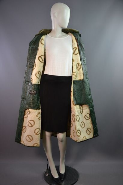 DIOR BOUTIQUE FOURRURE Manteau pelisse en...