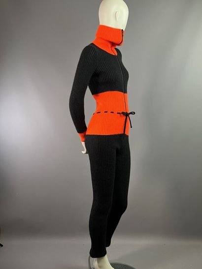 COURRÈGES PARIS Combinaison pantalon moulante...