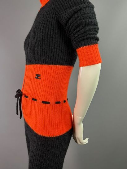 COURRÈGES PARIS Combinaison pantalon moulante...