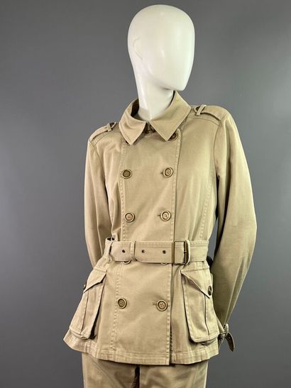 BURBERRY BRIT Ensemble trench pantalon en...