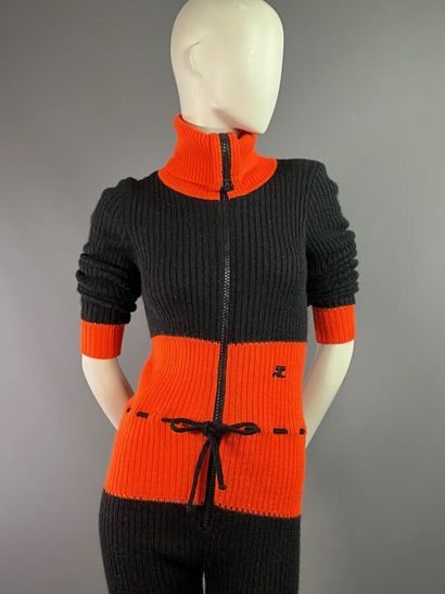 COURRÈGES PARIS Combinaison pantalon moulante...