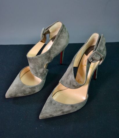 CHRISTIAN LOUBOUTIN Escarpins ouverts en...