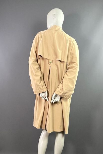 MARELLA Trench imperméable en toile peau...