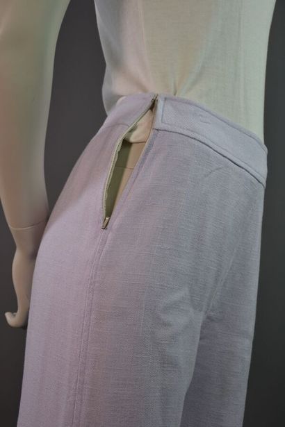 COURREGES Paris Pantalon en toile mauve -...