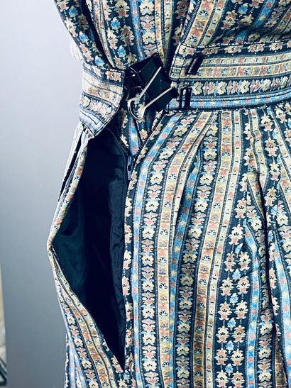 SAINT LAURENT Rive Gauche Ensemble jupe en...