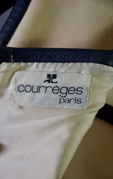 COURRÈGES Paris Prototype - Robe trapèze...