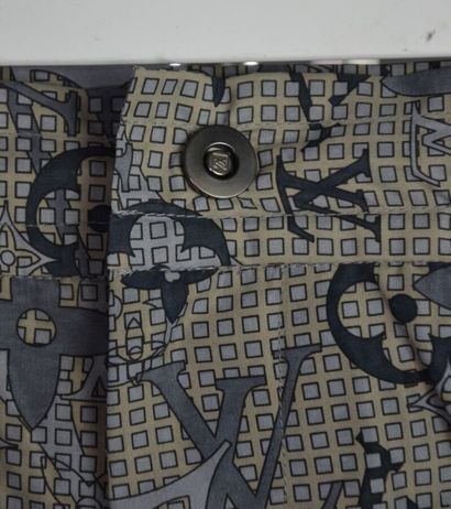 LOUIS VUITTON homme Short de bain en toile...