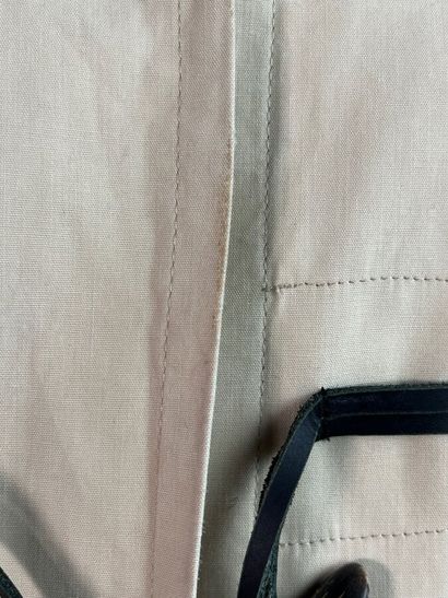 BURBERRY femme Manteau duffle-coat en toile...