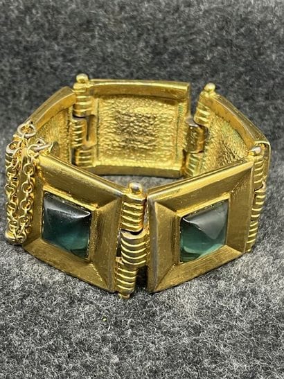 JEAN LOUIS SCHERRER Bracelet manchette et...