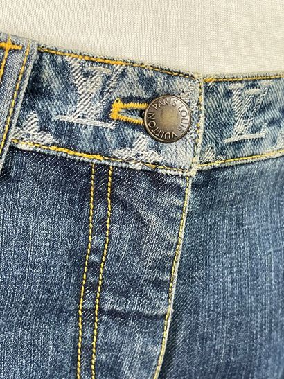 LOUIS VUITTON Paris pantalon denim monogram...