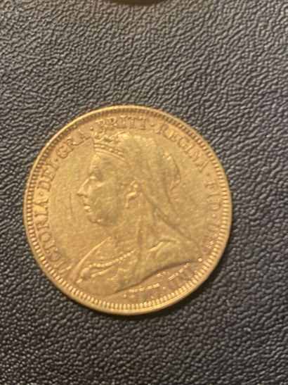 ENGLAND 1 gold sovereign VICTORIA 1898