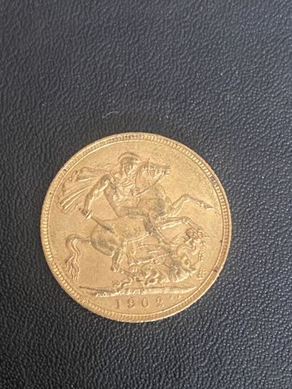 ENGLAND 1 gold coin Edward VII 1902