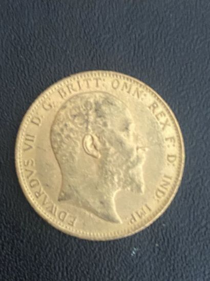 ENGLAND 1 gold coin Edward VII 1910