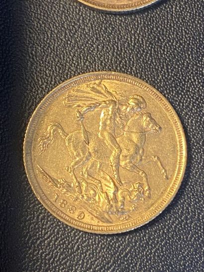 ENGLAND 1 sovereign VICTORIA 1889