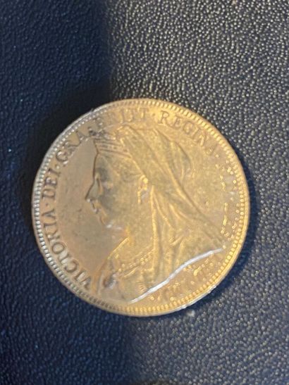 ENGLAND 1 gold sovereign VICTORIA 1900