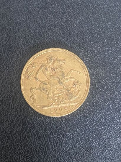 ENGLAND 1 gold coin Edward VII 1902