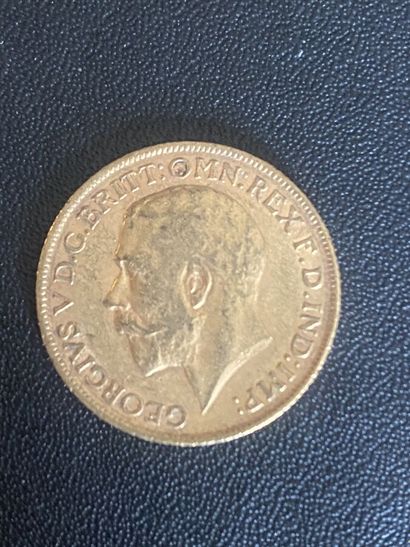 ENGLAND 1 gold coin George V 1911