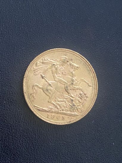 ENGLAND 1 gold coin Edward VII 1905
