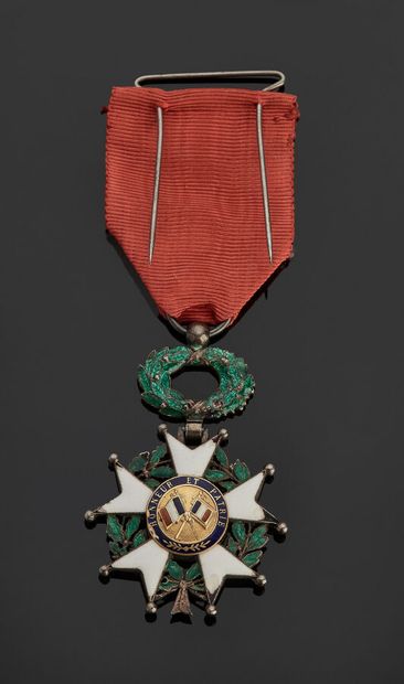Médaille de chevalier de la Légion d'Honneur...