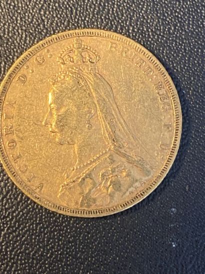 ENGLAND 1 sovereign VICTORIA 1891