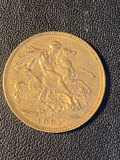ENGLAND 1 gold sovereign VICTORIA 1901