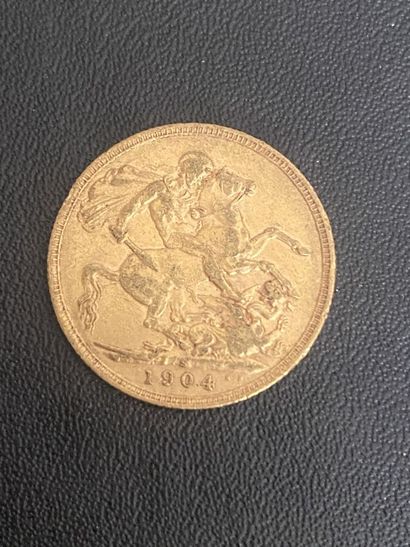 ENGLAND 1 gold coin Edward VII 1904