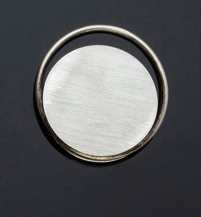 BOUCHERON - Pince à billets en argent et...