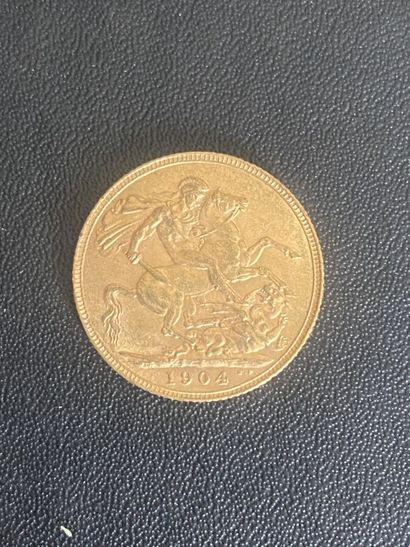 ENGLAND 1 gold coin Edward VII 1904