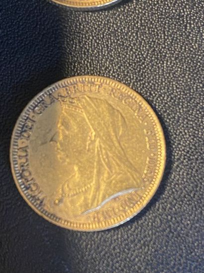 ENGLAND 1 gold sovereign VICTORIA 1893