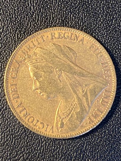 ENGLAND 1 gold sovereign VICTORIA 1896