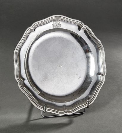 PARIS 1786 - 1787
Round silver dish, model...