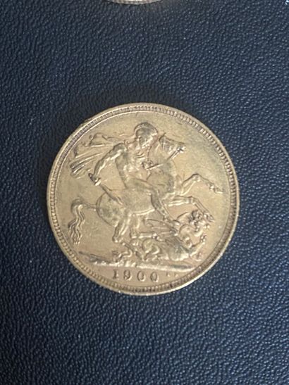 ENGLAND 1 gold sovereign VICTORIA 1900