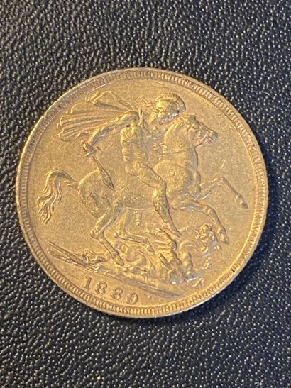 ENGLAND 1 sovereign VICTORIA 1889