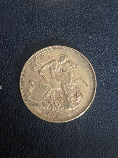 ENGLAND 1 gold sovereign VICTORIA 1895