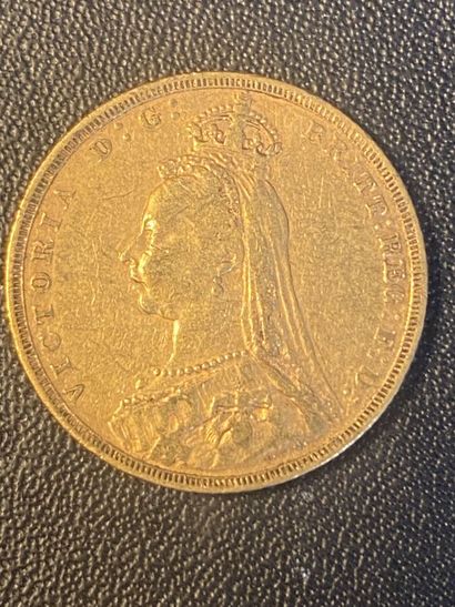 ENGLAND 1 sovereign VICTORIA 1889