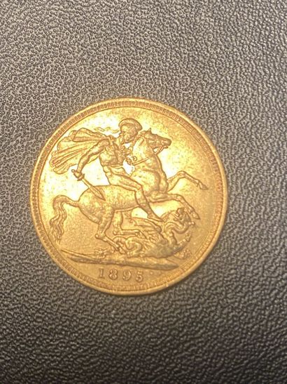 ENGLAND 1 gold sovereign VICTORIA 1895