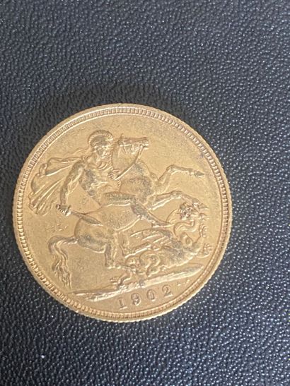 ENGLAND 1 gold coin Edward VII 1902