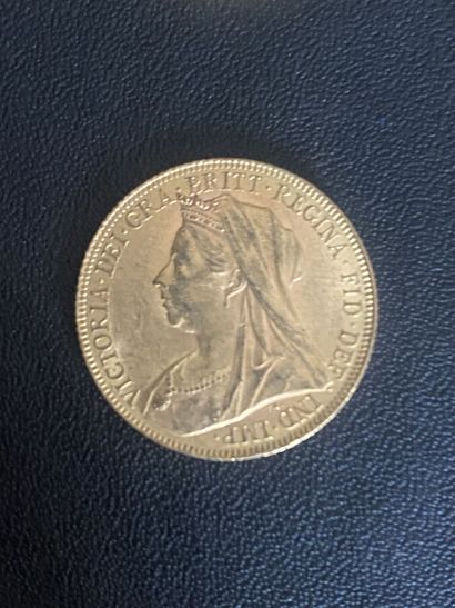 ENGLAND 1 gold sovereign VICTORIA 1900