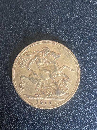 ENGLAND 1 gold coin George V 1913
