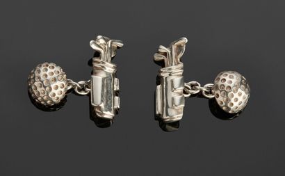 LINKS OF LONDON, circa 2000
Paire de boutons...
