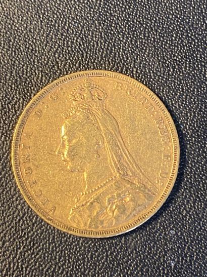ENGLAND 1 sovereign VICTORIA 1889