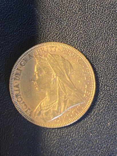 ENGLAND 1 gold sovereign VICTORIA 1893