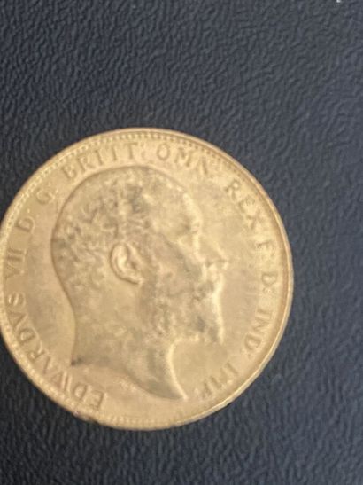 ENGLAND 1 gold coin Edward VII 1905