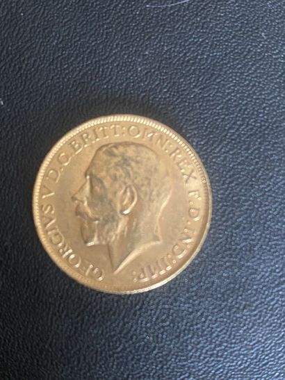 ENGLAND 1 gold coin George V 1914