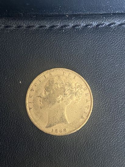 ENGLAND 1 sovereign VICTORIA 1868