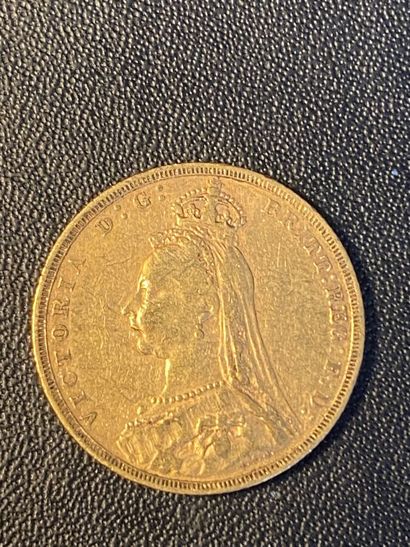 ENGLAND 1 sovereign VICTORIA 1892