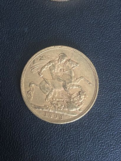 ENGLAND 1 gold sovereign VICTORIA 1893